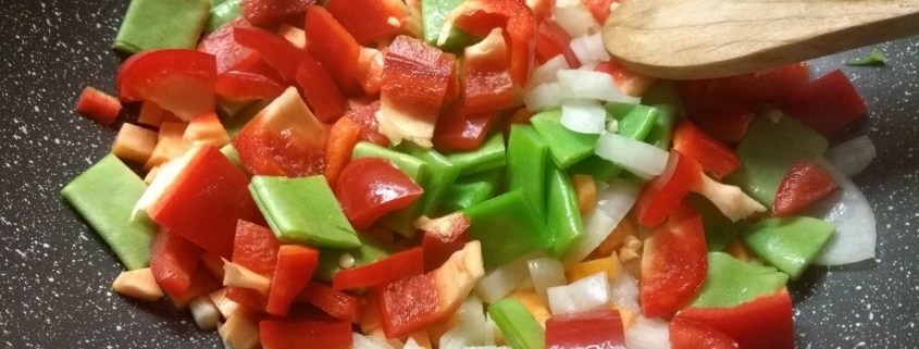 Gemüse Pfanne